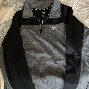 VS pink 1/4 zip